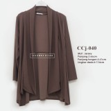 CCj-040 Cardigan jersey Lengan panjang